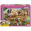 Image de Schmidt Spiele Gartenpicknick für Hund und Katze 200 Teile (200 pièces)