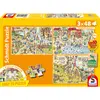 Image de Schmidt Spiele Spass im Zoo 3x48 Teile (48 pièces)