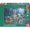 Image de Schmidt Spiele Thomas Kinkade Santas Silent Night (1000 pièces)