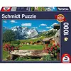 Image de Schmidt Spiele Vue sur l'idylle de la montagne (1000 pièces)
