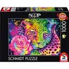 Image de Schmidt Spiele Néon Arc-en-ciel Léopard 1000 pièces (1000 pièces)