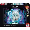 Image de Schmidt Spiele Néon Arctique Loup 1000 pièces (1000 pièces)