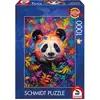 Image de Schmidt Spiele Panda dans la forêt arc-en-ciel 1000 pièces (1000 pièces)
