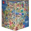 Image de Heye Pet Gym Triangulaire 1000 pièces (1000 pièces)