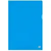 Image de Elba, Porte-documents, Pochette transparente Premium, DIN A4, PVC, transparent, bleu, 25 pièces, indélébile, en couleur (A4, 25x)