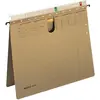 Image de Leitz, Porte-documents, Dossier suspendu ALPHA 19340000 DIN A4 carton de natron brun naturel (A4, 25x)