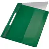 Image de Leitz, Porte-documents, Quick file Exquisit, DIN A4 extra large, PVC, feuille dure en PVC vert, couverture transparente (A4)