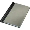 Image de Leitz, Porte-documents, Reliure à pince, DIN A4, Couverture grise, dos noir Reliure recouverte de papier spécial gris, L (A4)