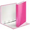 Image de Leitz, Classeur, Reliure à anneaux WOW, DIN A4, en carton dur, mécanisme rose à 4 anneaux en D, largeur du dos : 40 (A4, 40 mm, 1 pcs)