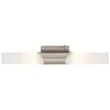 Image de Briloner, Plafonnier, Applique de salle de bain, nickel mat, 2xE14/40W (E14)