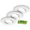 Image de Briloner, Plafonnier, Luminaire LED encastré ultra-efficace & ultra-plat - module de classe d'efficacité énergétique A (385 lm)