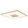 Image de Briloner, Plafonnier, Plafonnier LED, chrome mat, incl. effet tunnel, incl. effet backlighte (3500 lm)