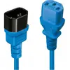 Image de Lindy, Rallonge, Rallonge IEC de 1m, bleu (1 m)