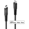 Image de Lindy 31287 Câble Lightning 2 m noir (2 m, USB 2.0), Câble USB