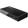 Image de Lindy Commutateur KVM 2 ports HDMI 4K60, USB 2.0 & audio Commute entre 2 PCs HDMI depuis une seule console, Commutateur KVM, Noir