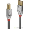 Image de Lindy 36642 2m USB A USB B Mannelijk Mannelijk Grijs USB-kabel