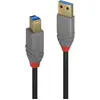 Image de Lindy USB/A-USB/B M-M (0.50 m, USB 3.0), Câble USB