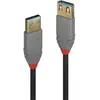 Image de Lindy USB/A-USB/A M-F (1 m, USB 3.0), Câble USB