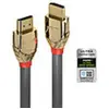Image de Lindy HDMI Gold Line (2 m), Câble vidéo, Gris
