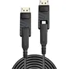 Image de Lindy Fibre Optic Hybrid Mini DP (30 m), Câble vidéo, Noir