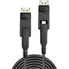 Image de Lindy Kit de câbles DisplayPort (100 m), Câble vidéo, Noir