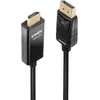 Image de Lindy Câble vidéo DisplayPort / HDMI (0.50 m), Câble vidéo, Noir