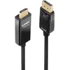 Image de Lindy Câble adaptateur DP vers HDMI avec HDR (5 m), Câble vidéo, Noir
