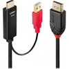 Image de Lindy DisplayPort   HDMI (Typ A) USB A (0.50 m), Câble vidéo, Noir