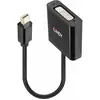 Image de Lindy Convertisseur Mini DisplayPort vers DVI, actif, Adaptateur vidéo, Noir