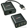 Image de Lindy hub & concentrator USB 2.0 Zwart