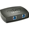 Image de Lindy Commutateur USB 3.0 2 ports, Commutateur KVM, Noir