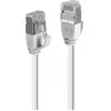 Image de Lindy 3m Cat.6A U/FTP Ultra Slim câble réseau, gris RJ45 mâle, 500MHz, cuivre, 30AWG (U/FTP, CAT6a, 3 m), Câble réseau