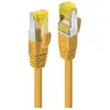 Image de Lindy 2m RJ45 S/FTP LSZH Câble réseau jaune (S/FTP, CAT7, 2 m), Câble réseau