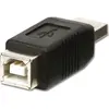 Image de Lindy Adaptateur mâle/femelle (Mini USB-B, USB-A), Adaptateur données + vidéo, Noir