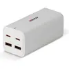 Image de Lindy 100W 4 ports USB Type A & C (100 W), Chargeur USB, Blanc