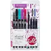 Image de Tombow, Écriture + dessin, Kit de lettrage pour apprenants avancés (10x)