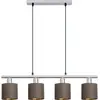 Image de Näve, Suspension, Suspension à 4 lampes Maron (E14)