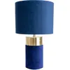 Image de Näve, Lampe de table, Lampe de table BORDO h : 32cm bleu (E14)