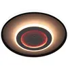 Image de Näve, Plafonnier, Plafonnier LED 1408377, 33W, 1800lm, CCT, blanc/noir, 50cm (1800 lm)