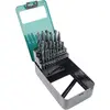 Image de Mannesmann, Foret, Jeu de forets hélicoïdaux HSS 25 pcs. (1 mm, 10 mm, 11 mm, 12 mm, 13 mm, 2 mm, 3 mm, 4 mm, 5 mm, 6 mm, 7 mm, 8 mm, 9 mm)