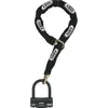 Image de Abus, Moto : accessoires, 58/140HBIII100 12KS 120 black loop