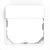 Image de Theben, Sécurité des bâtiments : accessoires, Ausgleichsrahmen 45a Feed Wh