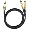 Image de Oehlbach 2en1 (1 m, Câble AUX, Câbles Cinch), Câble audio