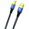 Image de Oehlbach Câble de connexion USB 2.0 A/B "USB Plus B" 10,00 m (10 m, USB 2.0, 2.50 W), Câble USB