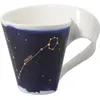 Image de Villeroy & Boch Gobelet avec anse Poissons/Pisces NewWave Stars, Tasse, Noir, Bleu, Blanc