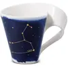 Image de Villeroy & Boch Gobelet avec anse Loewe/Leo NewWave Stars, Tasse, Noir, Bleu, Blanc