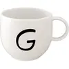 Image de Like. by Villeroy & Boch Letters, Tasse, Blanc