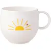 Image de Villeroy & Boch Henkelbecher Hello Sunshine With Love, Tasse, Rouge, Blanc, Jaune
