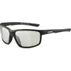 Image de Alpina, Femmes, Lunettes de sport, Defey (Noir mat, Clear), Noir