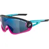 Image de Alpina, Unisexe, Lunettes de sport, 5W1NG CM+ (Bleu, Noir, Pink, Miroir Bleu), Noir, Pink, Bleu